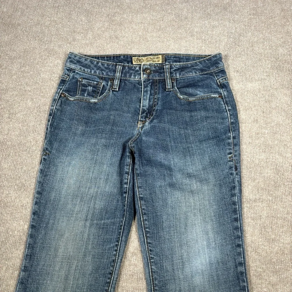 Vintage Old Navy Jeans Womens 4 Blue Denim Curvy Bootcut Just Below Waist Y2K